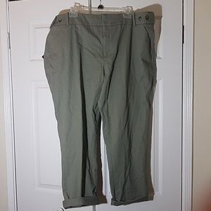 Ava & Viv  olive green pants